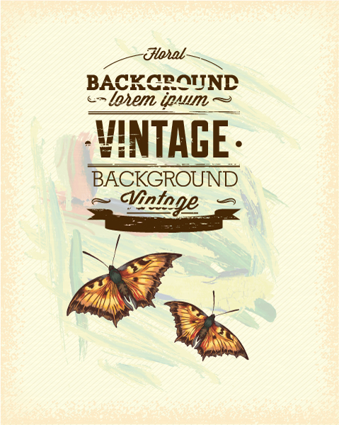 Elegant Vintage background set 22 vintage vector illustration elegant   