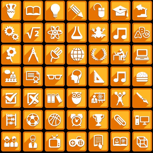 Creative white social Icons vector graphic 04 vector graphic social icons social icon creative   