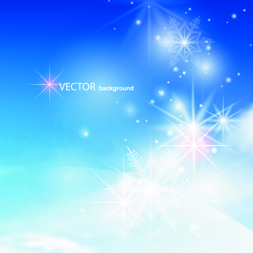 Blue Sky & white cloud background Vector 03 white sky cloud blue   