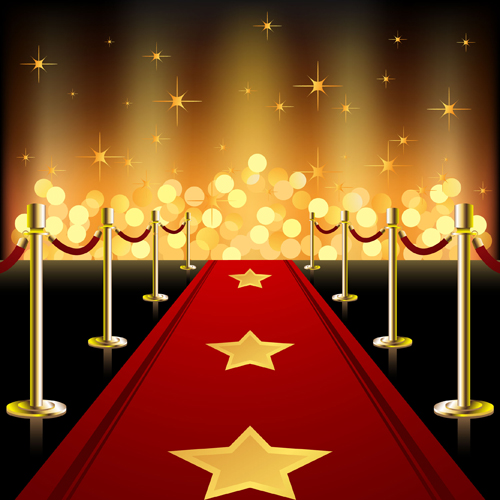Ornate Red carpet backgrounds vector material 04 red ornate material carpet   