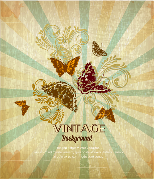 Elegant Vintage background set 21 vintage vector illustration illustration elegant background   