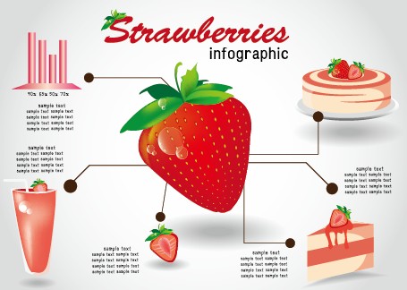 Creative food infographics elements vector 05 infographics infographic elements element creative   