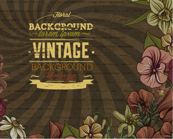 Elegant Vintage background set 13 vintage vector illustration elegant background   