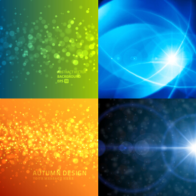 Colored abstract art background vectors set 12 colored background abstract art   