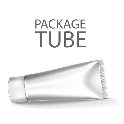 Cosmetics packages tube blank vector 09 tube packages cosmetics blank   