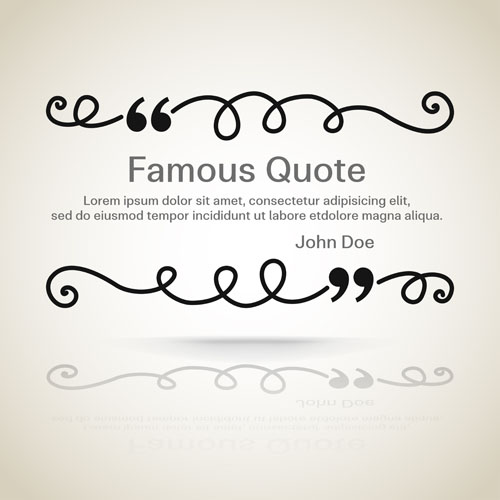 Text frames for quote vector 12 text quote frames for   