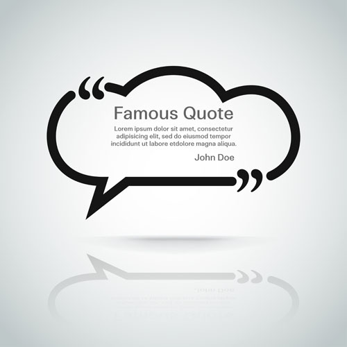 Text frames for quote vector 08 text quote frames for   