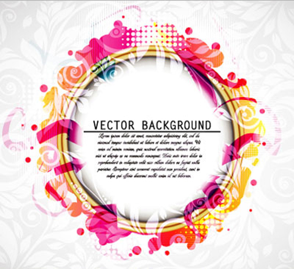 Shiny Circle vector backgrounds 02 Vector Background shiny circle backgrounds background   