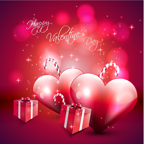 Red style Valentine cards design elements vector 02 style red elements element cards card   