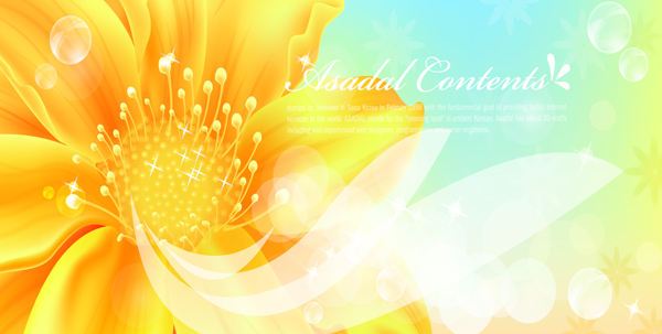 Yellow style flower background vector 03 yellow flower background flower background vector aligncenter   