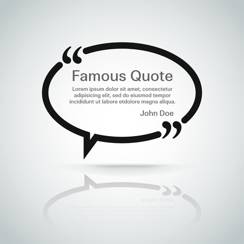 Text frames for quote vector 09 text quote frames for   