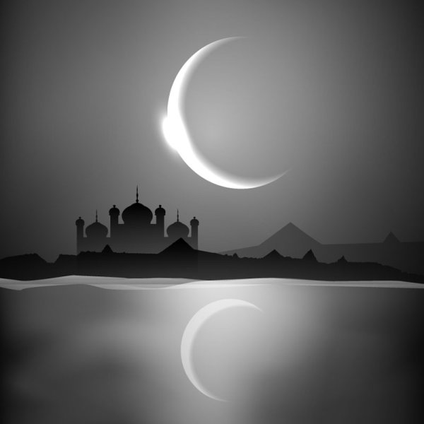 Mysterious Islam Building elements vector 05 mysterious Islam elements element building   