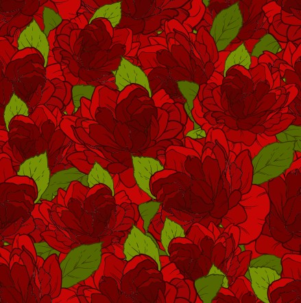 Beautiful flowers seamless pattern art vector 05 seamless pattern flowers flower Beautiful flowers beautiful   