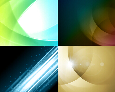 Colored abstract art background vectors set 09 colored background abstract art   