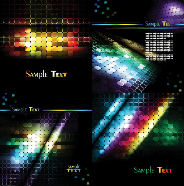 Lattice glare background design vector 94622 symphony sense of space luster light lattice glare background   