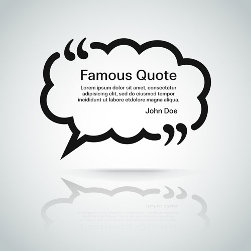 Text frames for quote vector 05 text quote frames for   