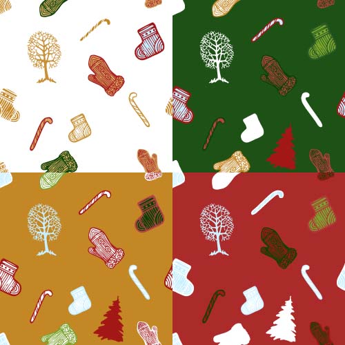 2016 christmas ornaments seamless pattern vector 07 pattern ornaments christmas 2016   