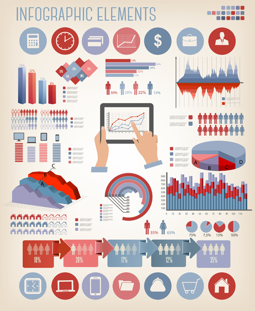 Human health infographics vector material 04 infographics infographic human health   