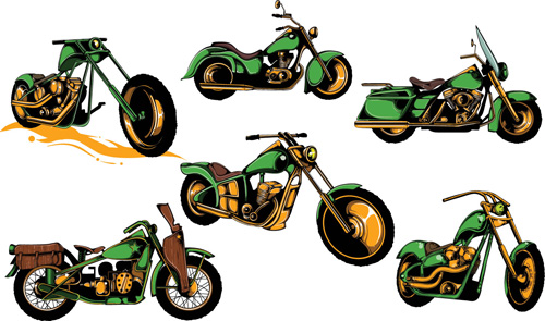 Motorcycle vintage design vector graphics 02 vintage vector graphics vector graphic motorcycle   