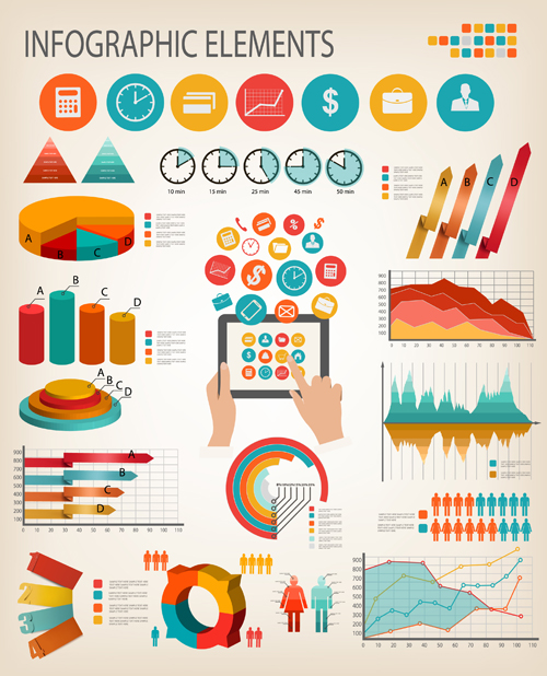 Human health infographics vector material 05 material infographics infographic human health   