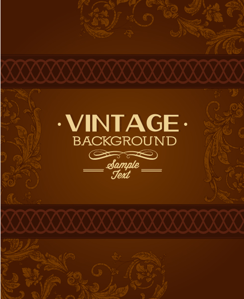 Elegant Vintage background set 17 vintage vector illustration illustration elegant background   