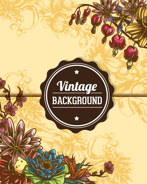 Elegant Vintage background set 15 vintage vector illustration illustration elegant background   