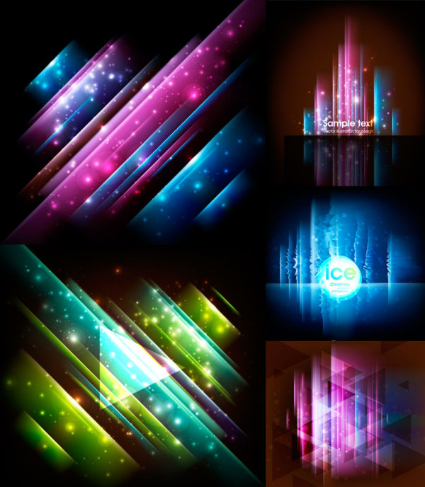 Fantasy background glare vector Spot light halo flash dynamic lines dynamic dream dazzling colorful color background   