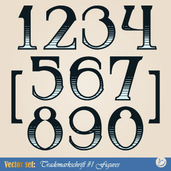 Russian alphabet with numbers vector 06 russian russia numbers number alphabet   