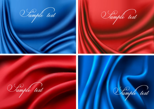 silk cloth elements background vector 04 silk cloth elements element   