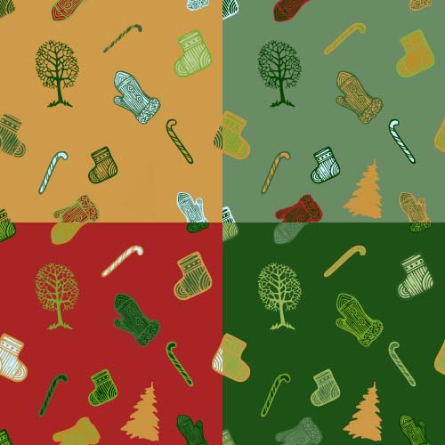 2016 christmas ornaments seamless pattern vector 01 pattern ornaments christmas 2016   