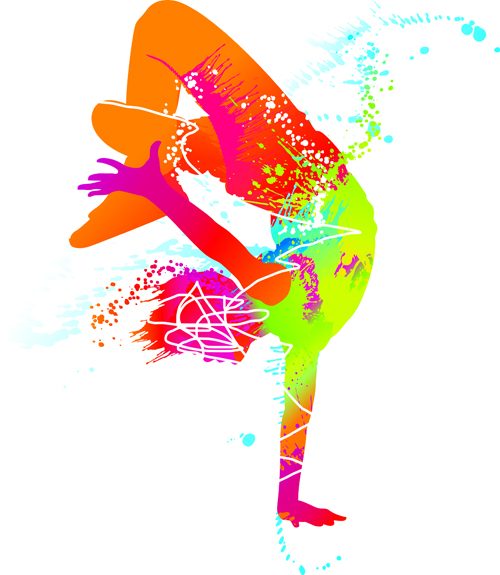 Colored sports elements vector art 03 sports Sport elements element colored   