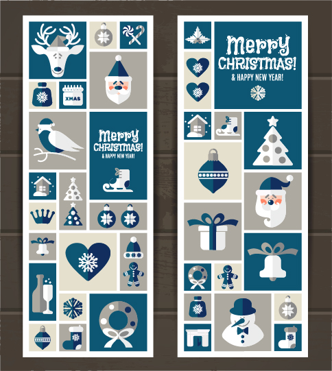 Elements of christmas baubles banners vector 02 elements christmas baubles banners banner   