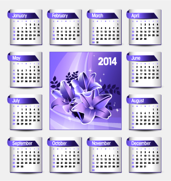 Calendar 2014 vector huge collection 79 Huge collection collection calendar 2014   