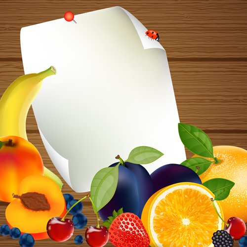 Fresh Fruits vector 03 vegetables vegetable fruits fruit fresh berries   