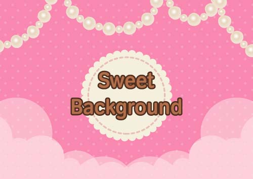 Sweet background with Jewelry vectors 02 sweet jewelry background   