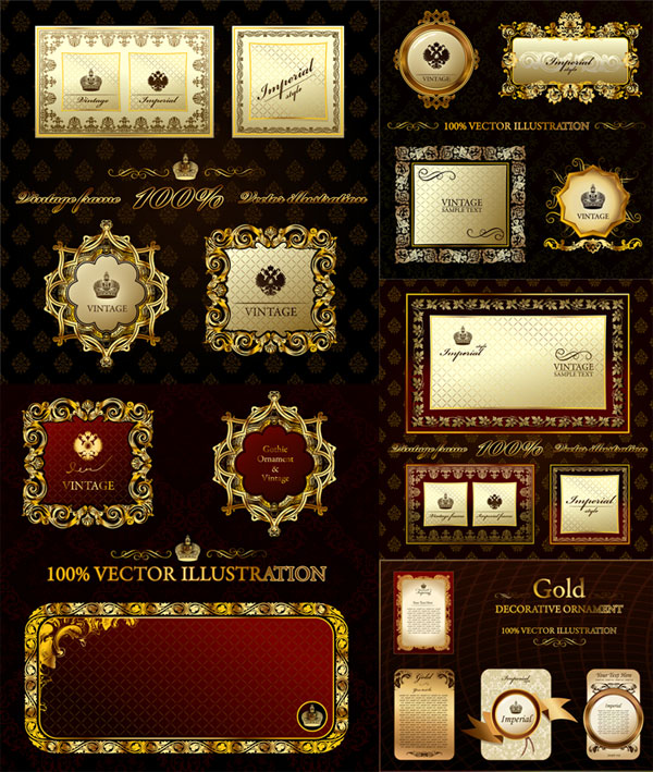 classical ornate frame vector frame classic   