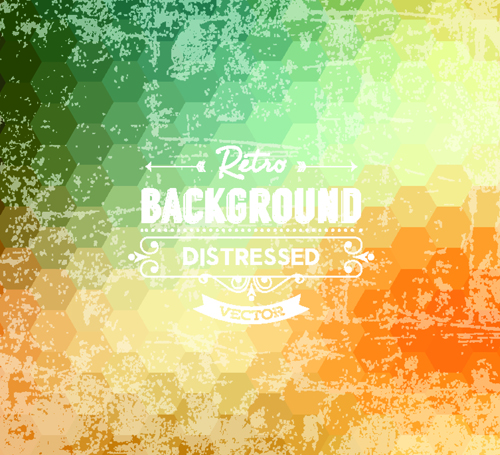 Retro and grunge style background art vector 02 style Retro font grunge background   