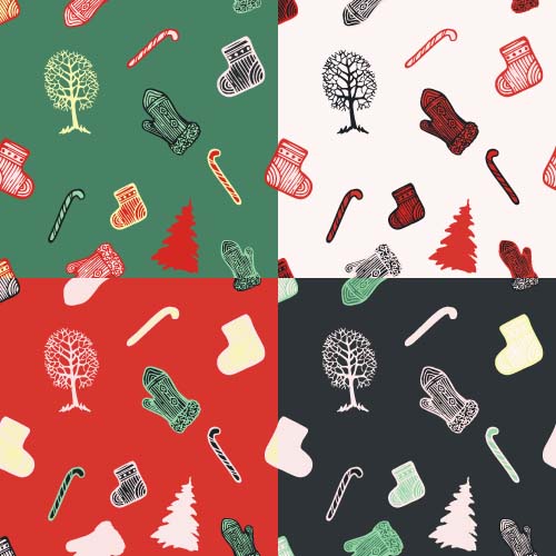 2016 christmas ornaments seamless pattern vector 06 pattern ornaments christmas 2016   