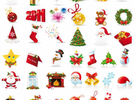 Free christmas icons vector vector icons free christmas   