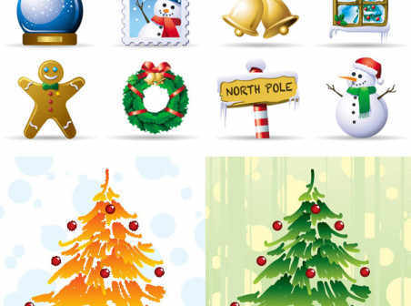 Cute Christmas icons icons cute christmas   