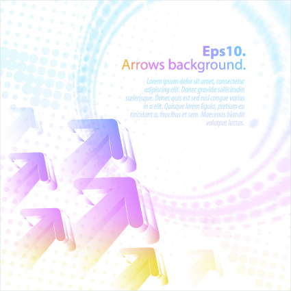 Pastel colors background with Arrows vector 03 pastel colors colors arrows arrow   
