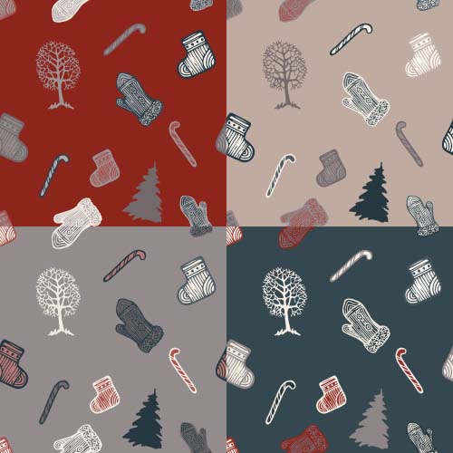 2016 christmas ornaments seamless pattern vector 04 pattern ornaments christmas 2016   