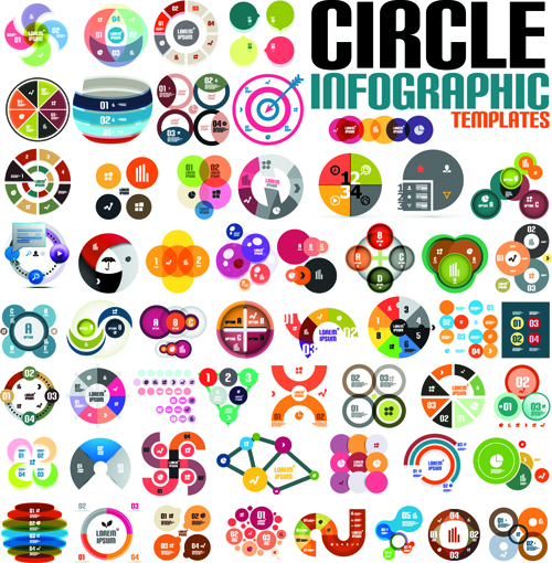 Creative infographic design elements vector material 03 vector material material infographic graphic design element design elements   