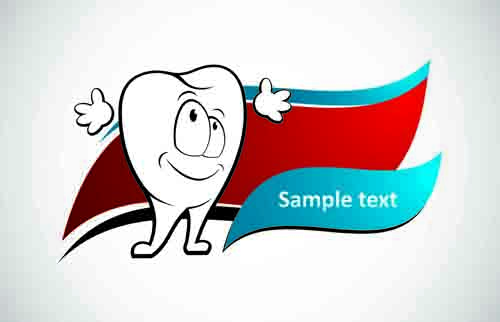 Protect teeth design elements vector graphics 04 teeth protect elements element   