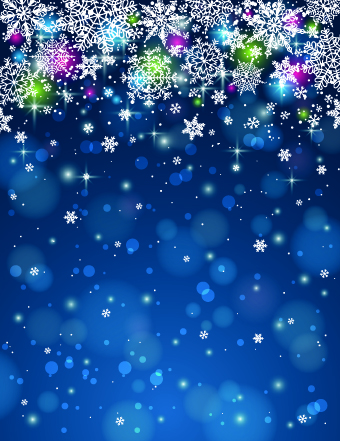 Vector Winter snowflakes background 01 snowflakes snowflake Flakes background   