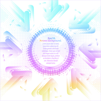 Pastel colors background with Arrows vector 04 pastel colors colors arrows arrow   