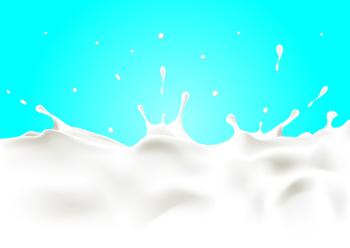 Splashing milk vector background material splashing milk background material background   