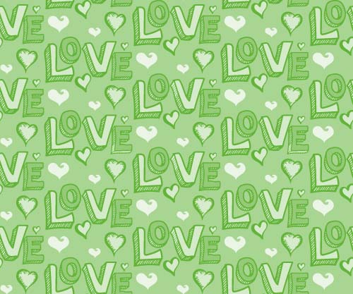 Love seamless pattern vector material 06 pattern love   