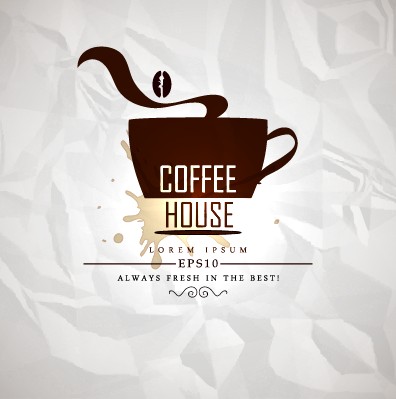 Coffee house menu cover vector 02 menu house cover Coffee house coffee   