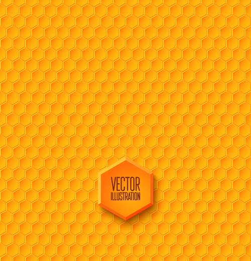 honeycomb yellow seamless pattern vector yellow seamless pattern honeycomb honey   